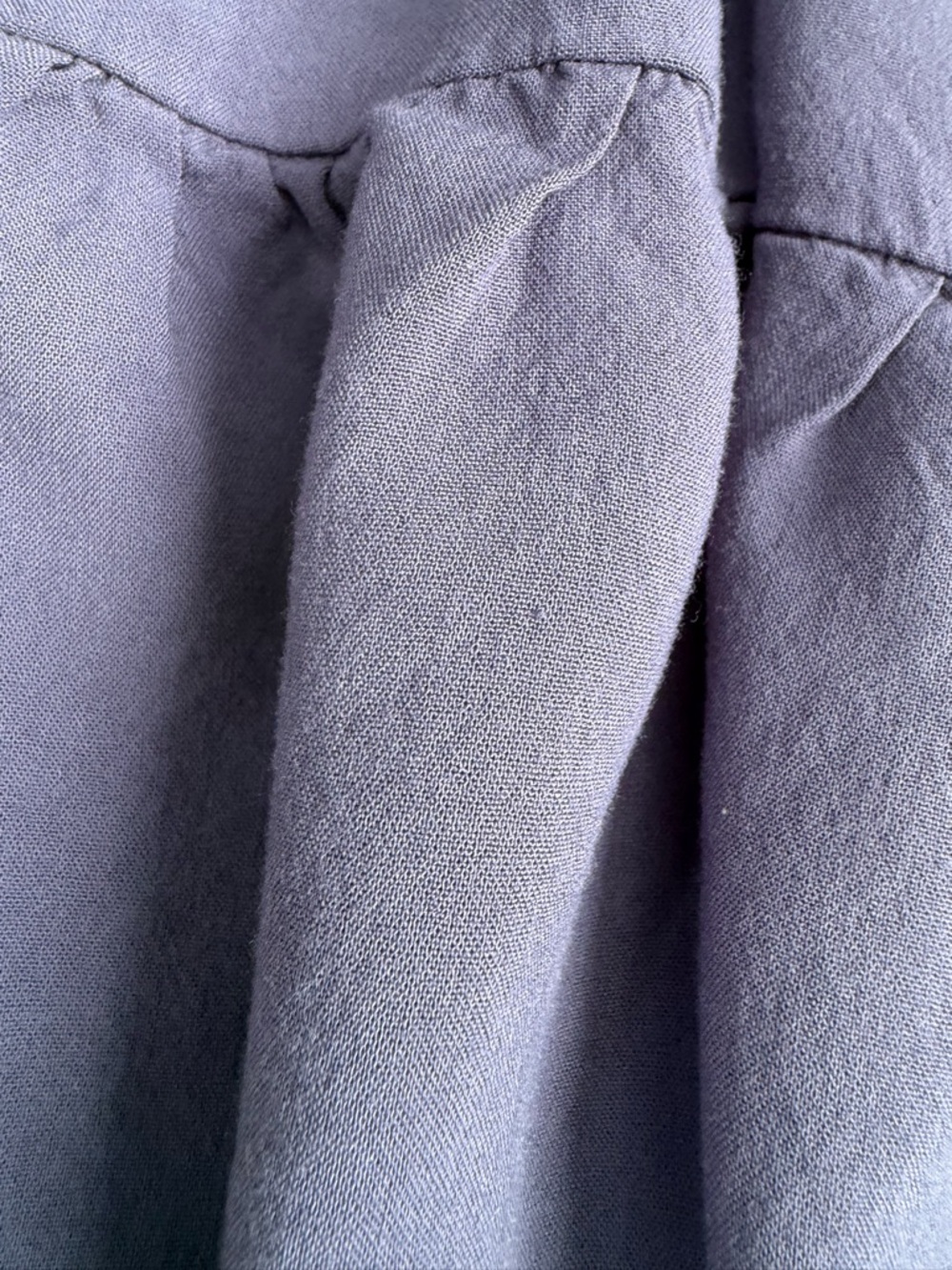 Streetwear Society Size Large tiered Lavender Maxi Skirt drawstring GUC